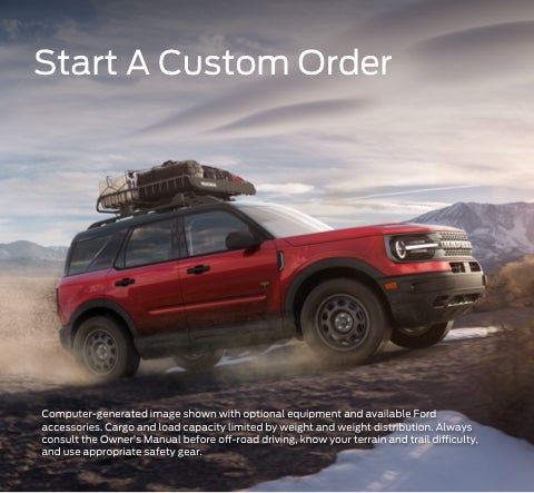 Start a custom order | Yes Ford in Huntington WV